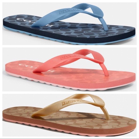 Coach Shoes - Coach Flip Flops